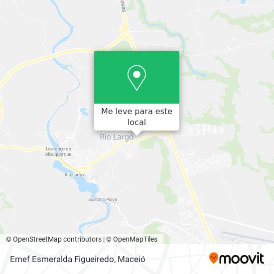 Emef Esmeralda Figueiredo mapa