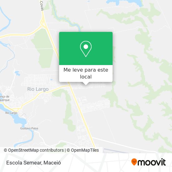 Escola Semear mapa
