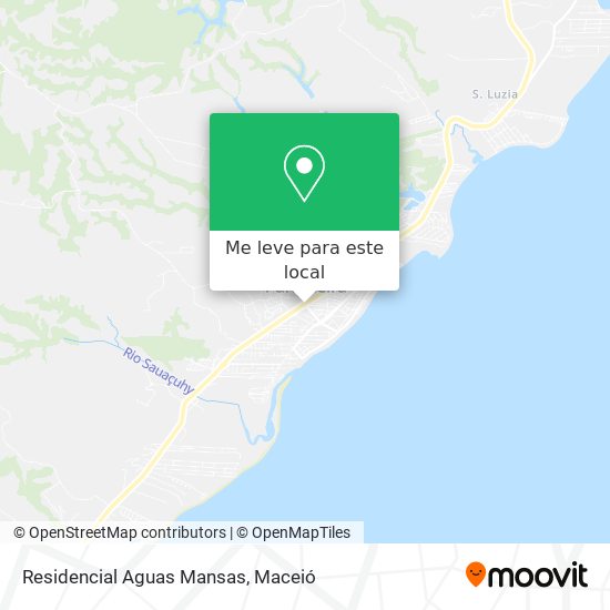 Residencial Aguas Mansas mapa