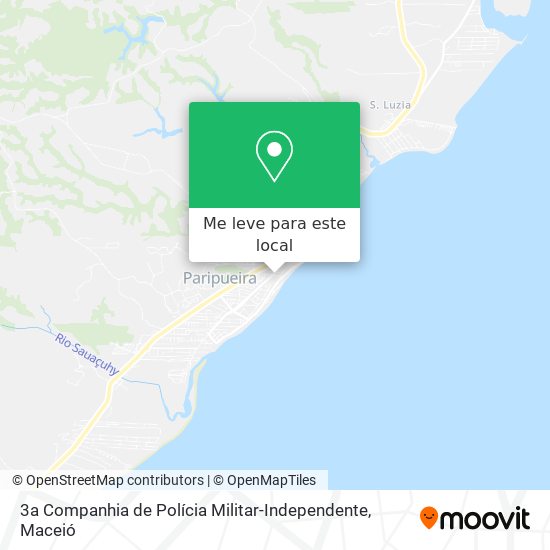 3a Companhia de Polícia Militar-Independente mapa