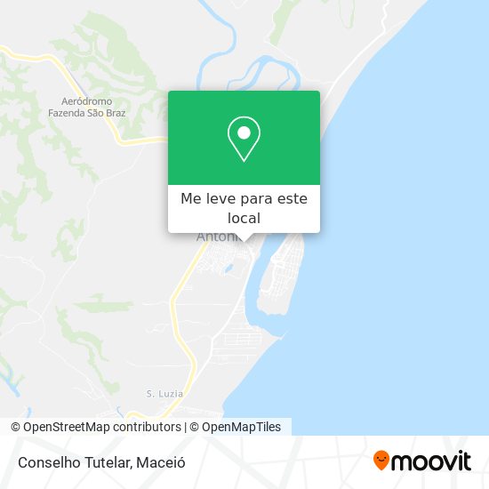 Conselho Tutelar mapa