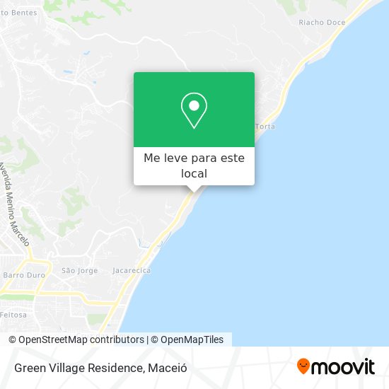 Green Village Residence mapa