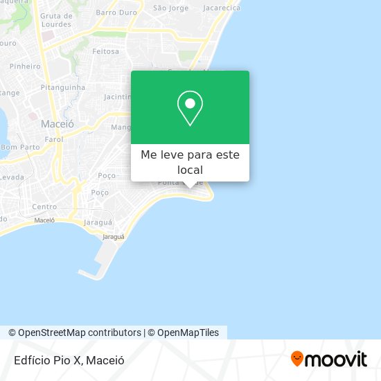 Edfício Pio X mapa