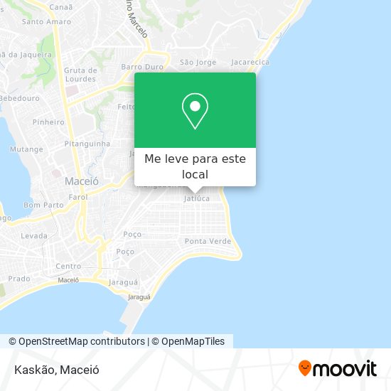 Kaskão mapa