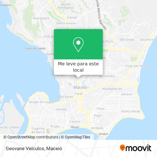 Geovane Veículos mapa