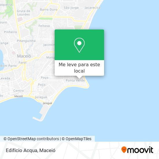 Edifício Acqua mapa