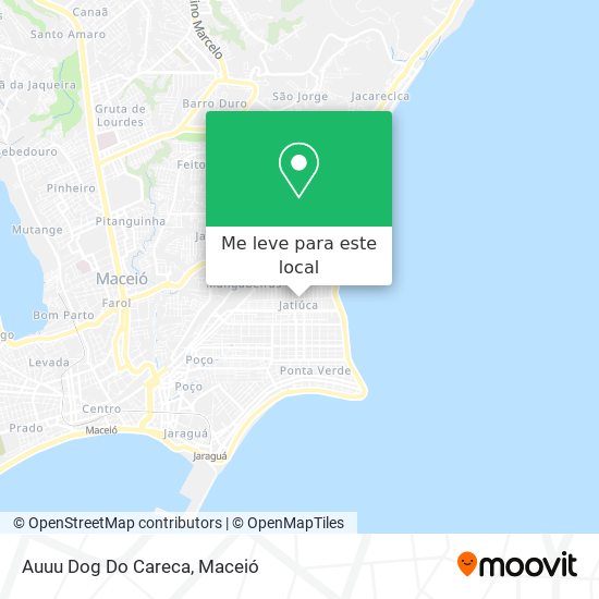 Auuu Dog Do Careca mapa
