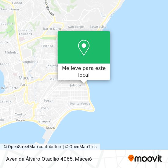 Avenida Álvaro Otacílio 4065 mapa