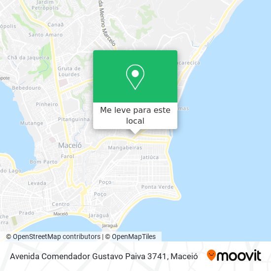 Avenida Comendador Gustavo Paiva 3741 mapa