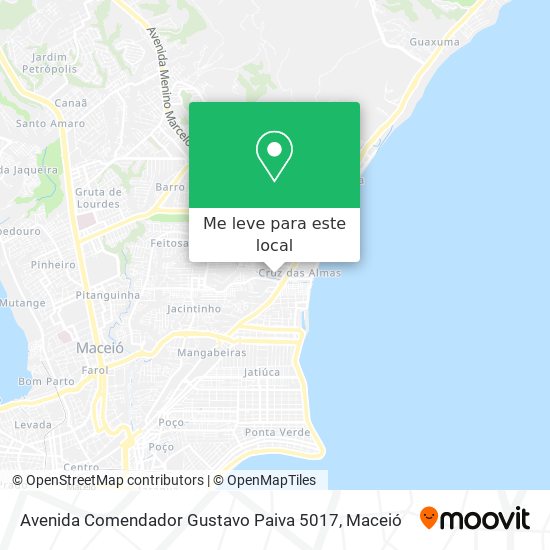 Avenida Comendador Gustavo Paiva 5017 mapa