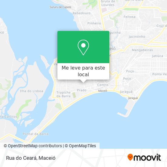 Rua do Ceará mapa