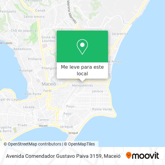 Avenida Comendador Gustavo Paiva 3159 mapa