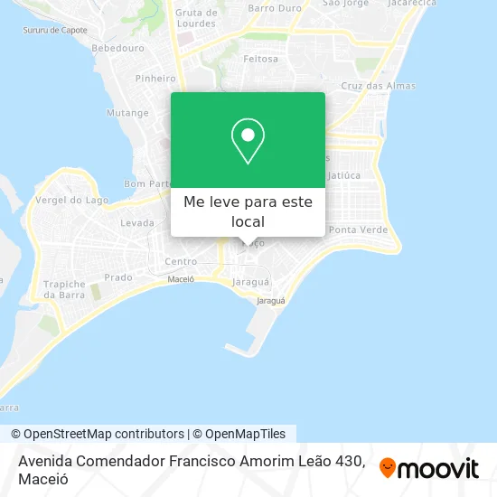 Avenida Comendador Francisco Amorim Leão 430 mapa