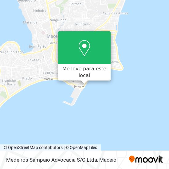 Medeiros Sampaio Advocacia S / C Ltda mapa
