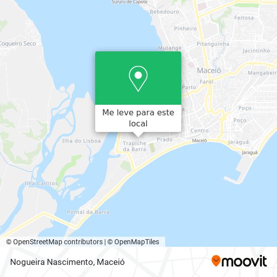 Nogueira Nascimento mapa