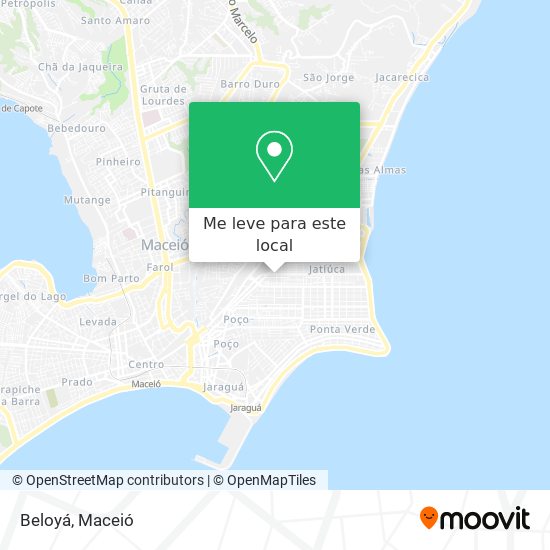 Beloyá mapa