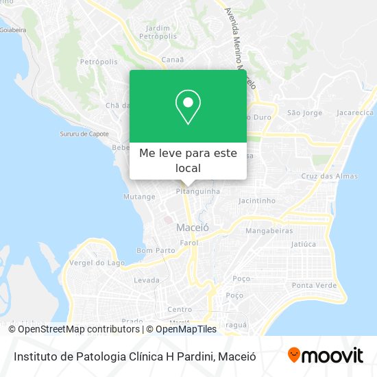 Instituto de Patologia Clínica H Pardini mapa