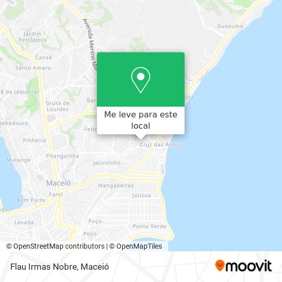 Flau Irmas Nobre mapa
