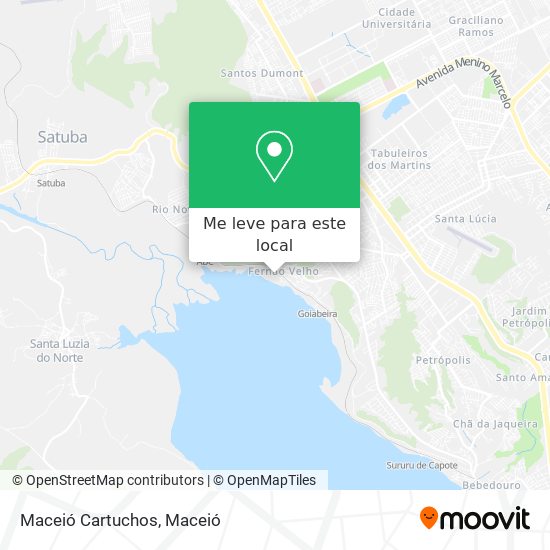 Maceió Cartuchos mapa
