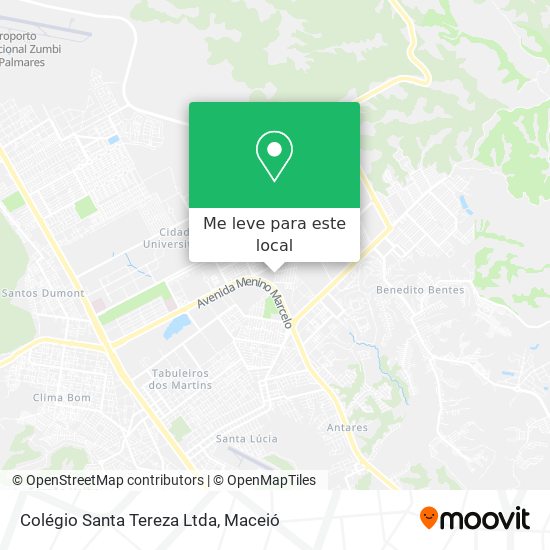 Colégio Santa Tereza Ltda mapa