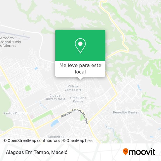 Alagoas Em Tempo mapa