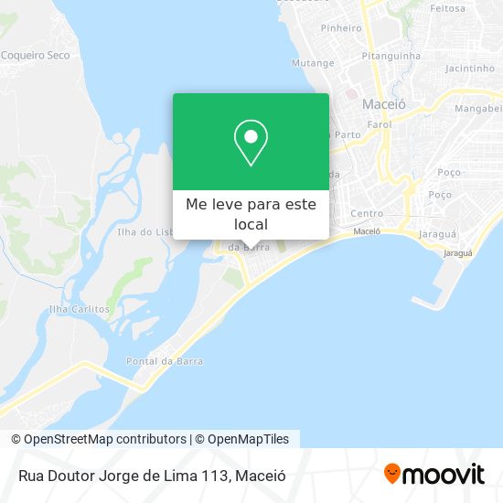 Rua Doutor Jorge de Lima 113 mapa