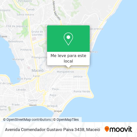 Avenida Comendador Gustavo Paiva 3438 mapa