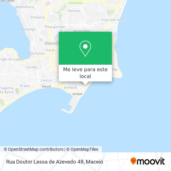 Rua Doutor Lessa de Azevedo 48 mapa