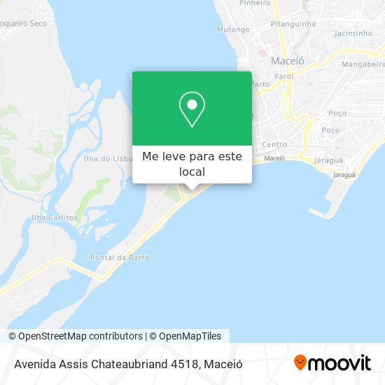 Avenida Assis Chateaubriand 4518 mapa