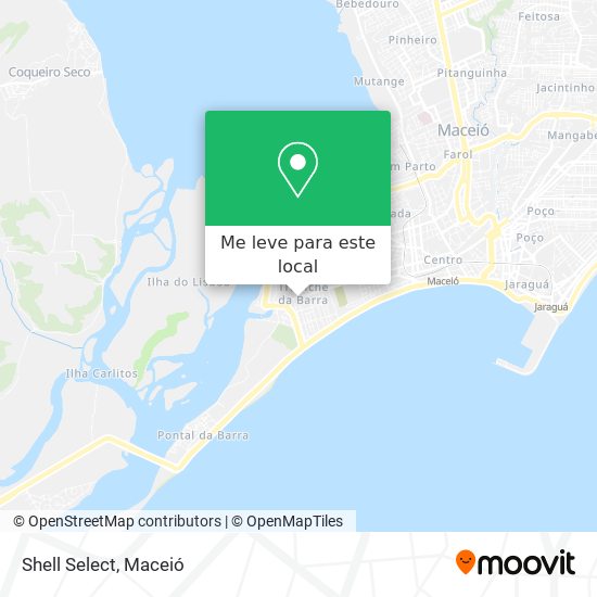 Shell Select mapa