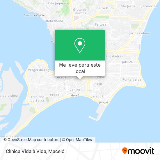 Clínica Vida à Vida mapa