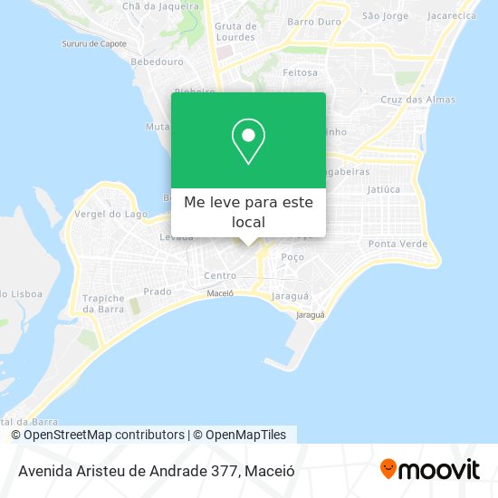 Avenida Aristeu de Andrade 377 mapa