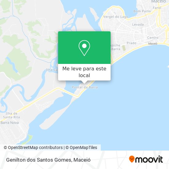 Genilton dos Santos Gomes mapa