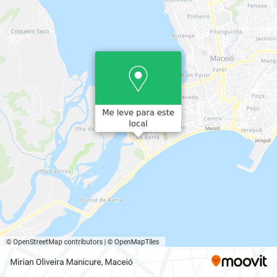 Mirian Oliveira Manicure mapa