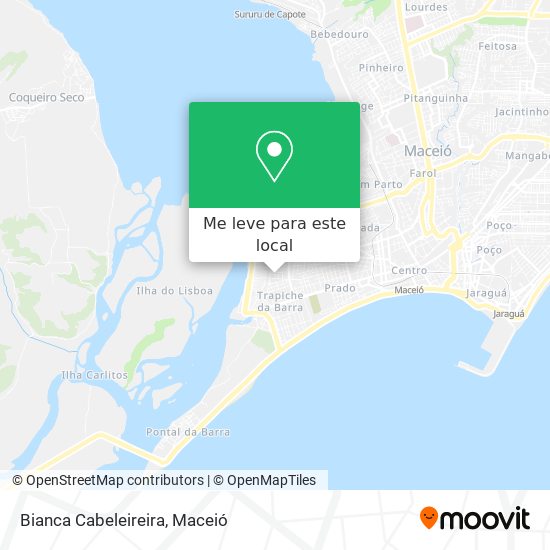 Bianca Cabeleireira mapa