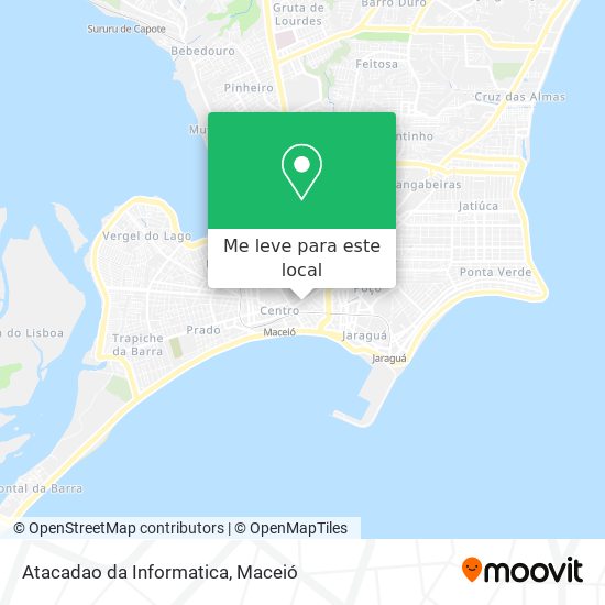 Atacadao da Informatica mapa