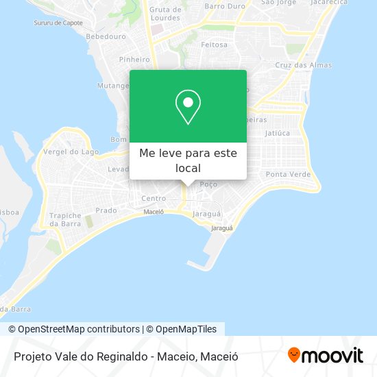 Projeto Vale do Reginaldo - Maceio mapa