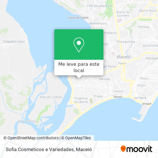 Sofia Cosmeticos e Variedades mapa
