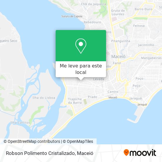 Robson Polimento Cristalizado mapa