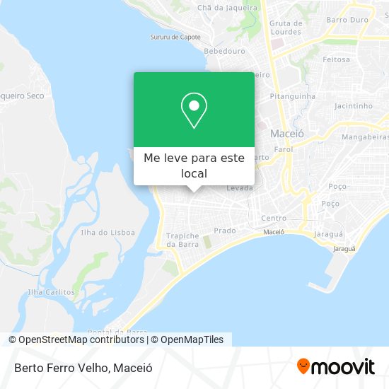Berto Ferro Velho mapa