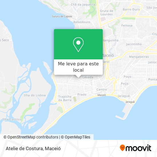 Atelie de Costura mapa