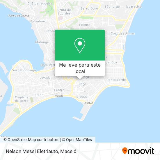 Nelson Messi Eletriauto mapa