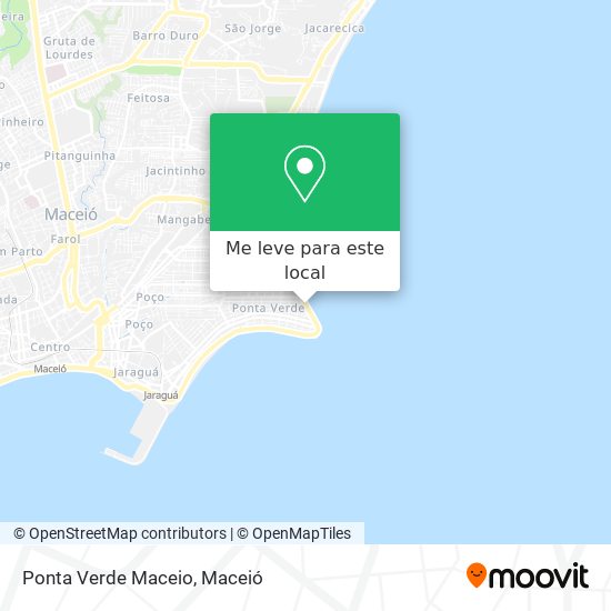 Ponta Verde Maceio mapa
