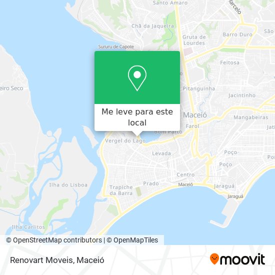 Renovart Moveis mapa