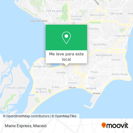 Manix Express mapa