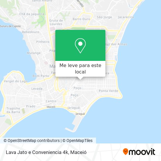 Lava Jato e Conveniencia 4k mapa