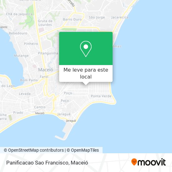 Panificacao Sao Francisco mapa