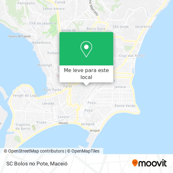SC Bolos no Pote mapa