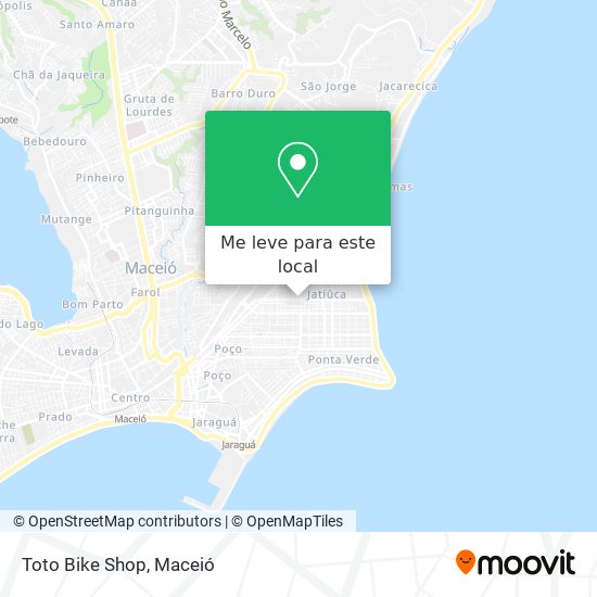 Toto Bike Shop mapa