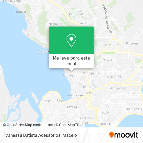 Vanessa Batista Acessorios mapa